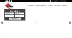 Desktop Screenshot of eliteroofingservices.com
